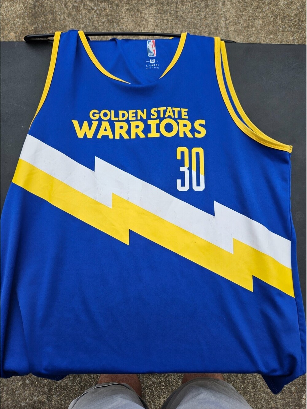 NBA UNK Golden State Warriors Stephen Curry Jersey Tank Men’s Size XL